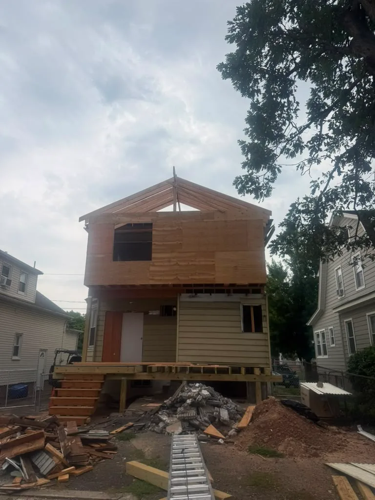 114 Conover Ave Nutley NJ street view of property renovation
